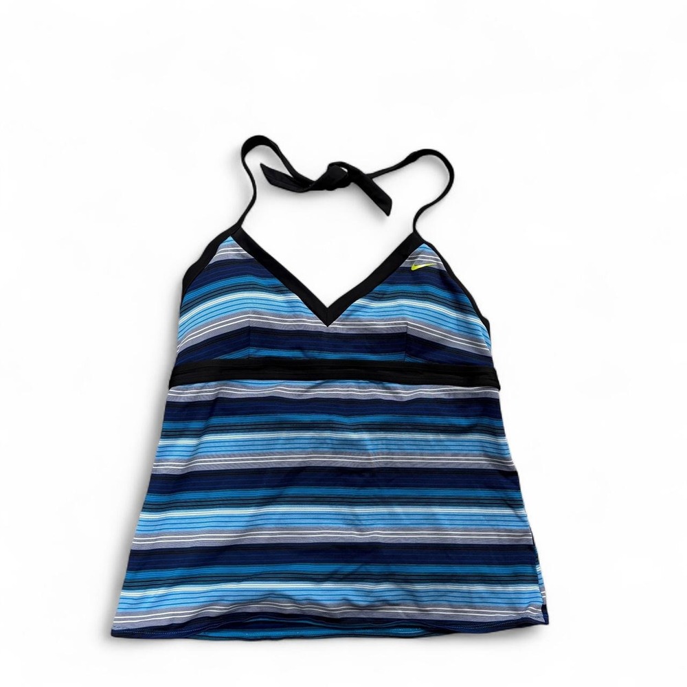 Nike swim tank size 14 plus size halter Y2K style activewear